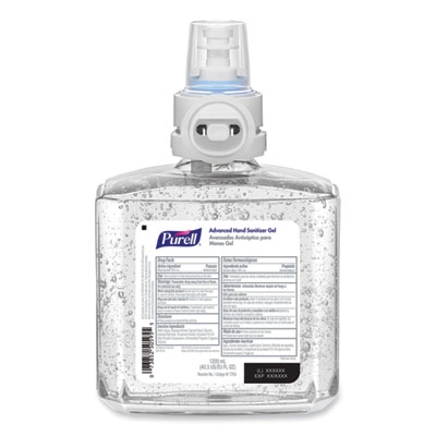 Gojo Purell - Advanced Gel Hand Sanitizer Refills - Clean Scent - For ES8 Gel Dispensers - 2 x 1200ml Gel Refill Cartridges